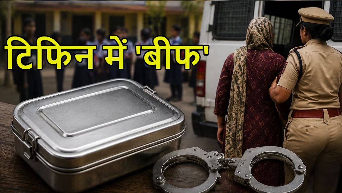 टिफिन में बीफ लाने का विवाद: हिंदू छात्रों को जबरन खिलाने के आरोप के बाद एक छात्र की मां गिरफ्तार