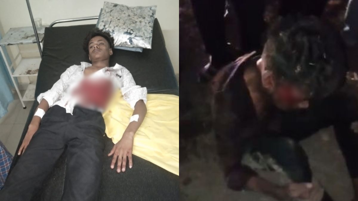 गांजा डीलर का पता नहीं बताया तो नाबालिग पर चाकू से हमला, आरोपी को ग्रामीणों ने पकड़कर पीटा