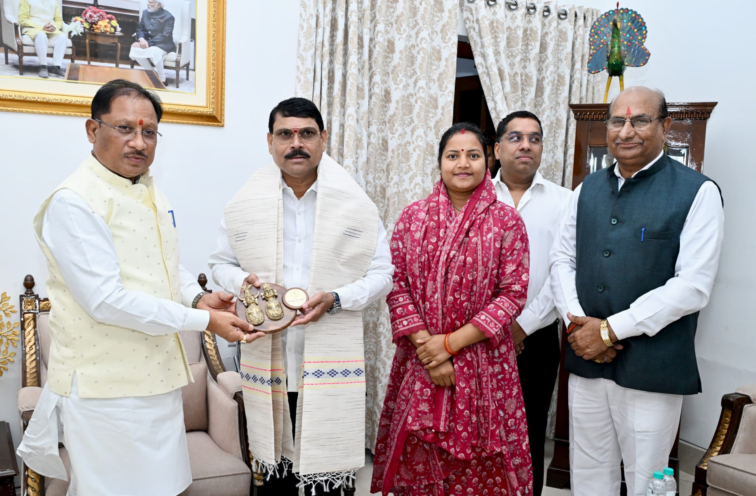 मुख्यमंत्री साय ने बताई किसान हितैषी योजनाओं की सफलता, महाराष्ट्र के विधायकों ने किया अध्ययन