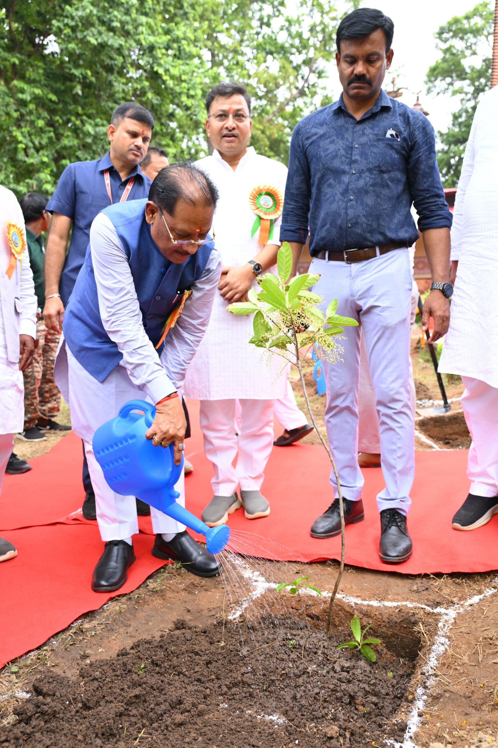 सरगुजा में CM साय का हरित संदेश: ‘एक पेड़ माँ के नाम’ के तहत किया पौधारोपण, लोगों से लिया संरक्षण का संकल्प