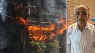 हौजरानी अग्निकांड में बड़ा खुलासा: आग लगते ही भागा शेफ, बेसमेंट का शटर गिराने का आरोप