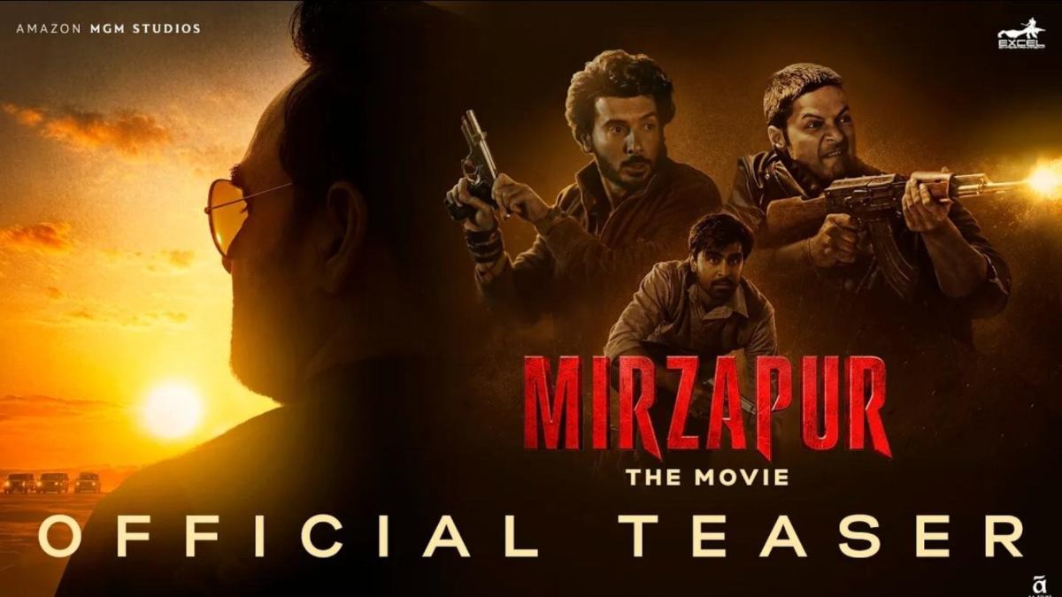 मिर्जापुर: द मूवी’ का धमाकेदार टीजर रिलीज, 4 सितंबर को सिनेमाघरों में होगी रिलीज