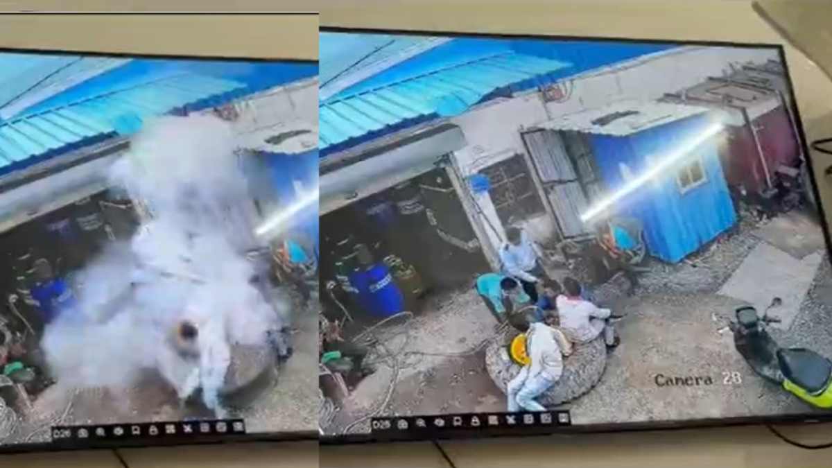 बिलासपुर में दर्दनाक हादसा, जेसीबी का टायर फटने से हेल्पर की मौत, तीन घायल