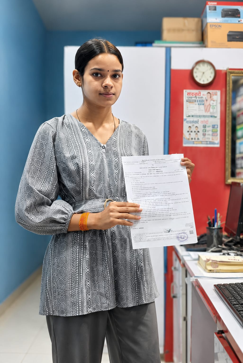 सेवा सेतु पोर्टल से आसान हुई शासकीय सेवाएं, कोरबा की छात्रा को एक सप्ताह में मिला निवास प्रमाण पत्र