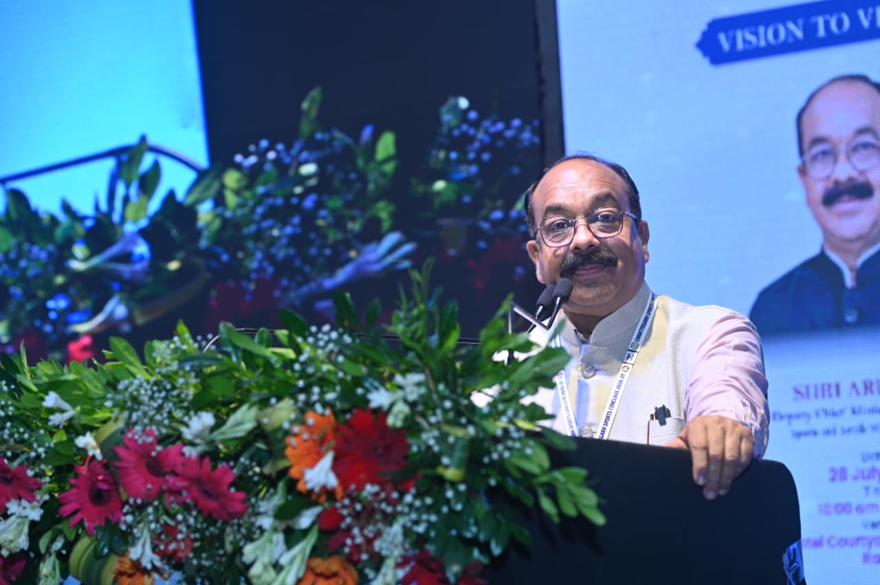 रायपुर में पहली बार स्पोर्ट्स कॉन्क्लेव का शुभारंभ, उप मुख्यमंत्री अरुण साव बोले- समर्थ और विकसित छत्तीसगढ़ के लिए खेल होंगे अहम आधार