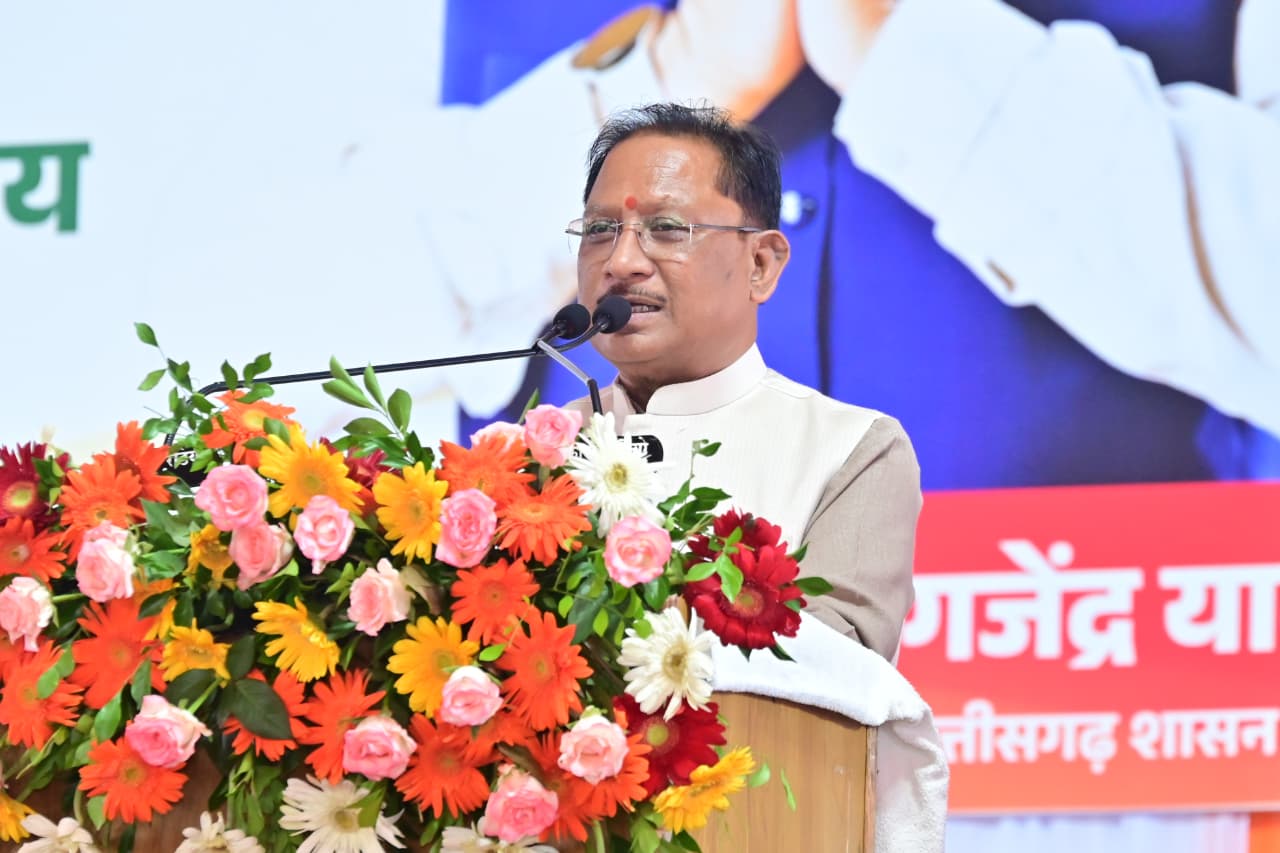 राज्य स्तरीय शाला प्रवेशोत्सव में CM विष्णुदेव साय की बड़ी घोषणाएं, दुर्ग को मिली शिक्षा और खेल अधोसंरचना की चार सौगातें