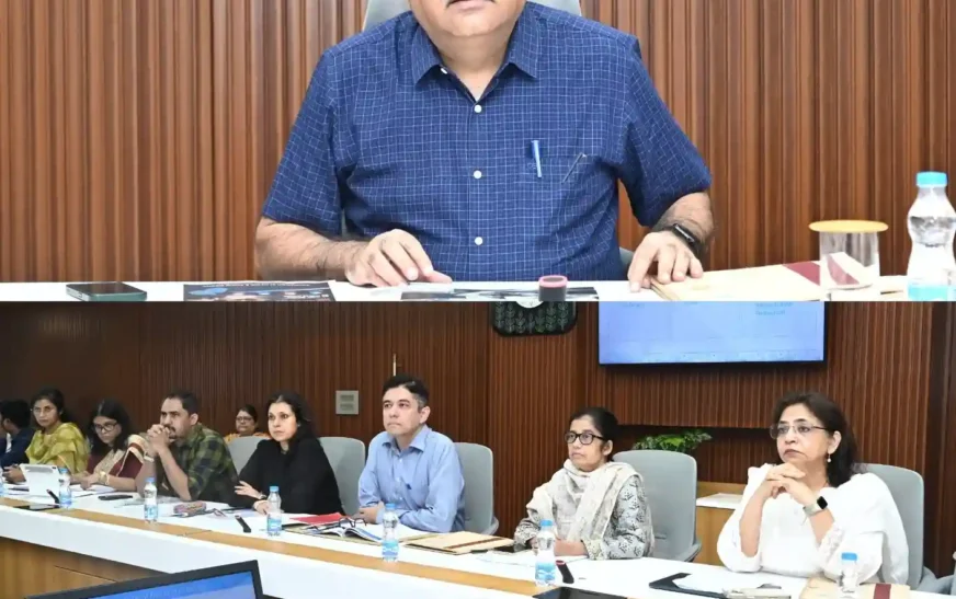 बच्चों के स्वास्थ्य और पोषण कार्यक्रमों को मजबूत करने पर जोर, मुख्य सचिव ने यूनिसेफ व विभागीय अधिकारियों के साथ की बैठक