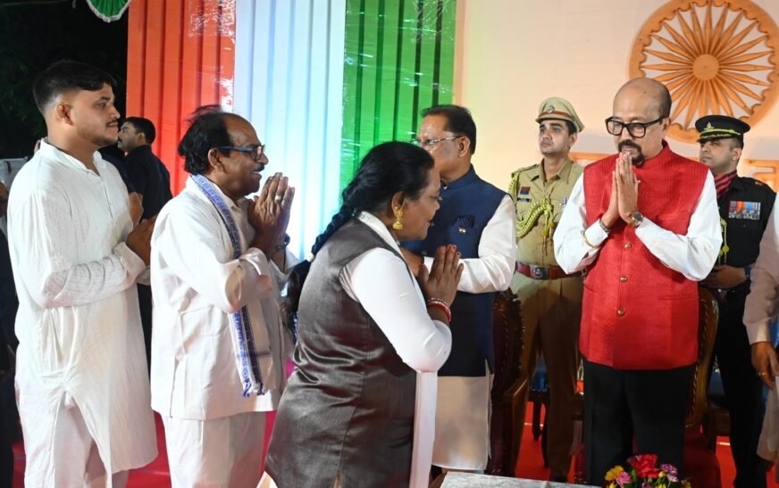 स्वतंत्रता दिवस पर लोकभवन में आयोजित हुआ भव्य ‘स्वागत समारोह’