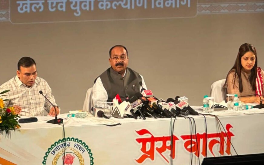 छत्तीसगढ़ में जल्द होगी हॉकी लीग, खेल मंत्री अरुण साव ने खेल अधोसंरचना के लिए किए बड़े ऐलान
