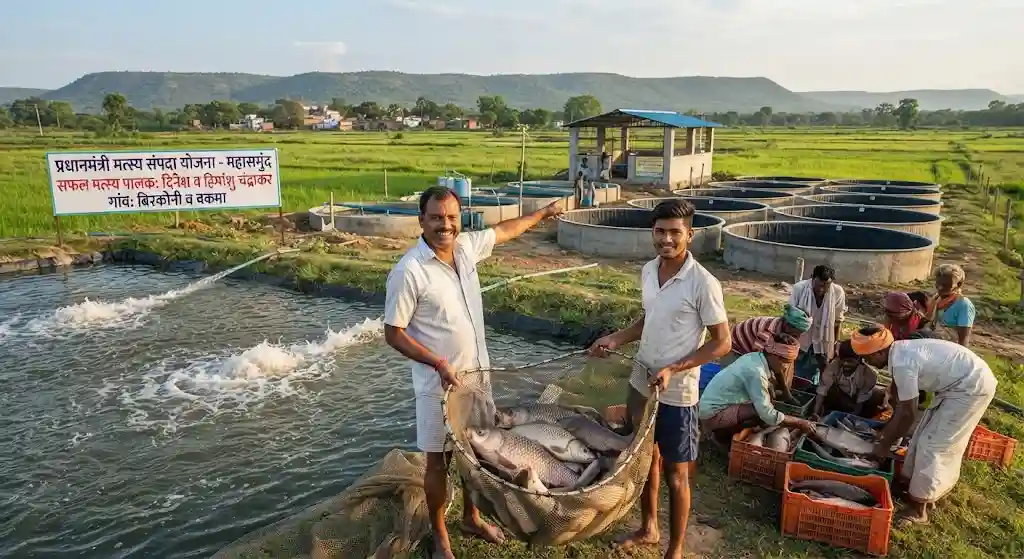 प्रधानमंत्री मत्स्य संपदा योजना से बदली किसानों की किस्मत, मछली पालन बना अतिरिक्त आमदनी का मजबूत जरिया