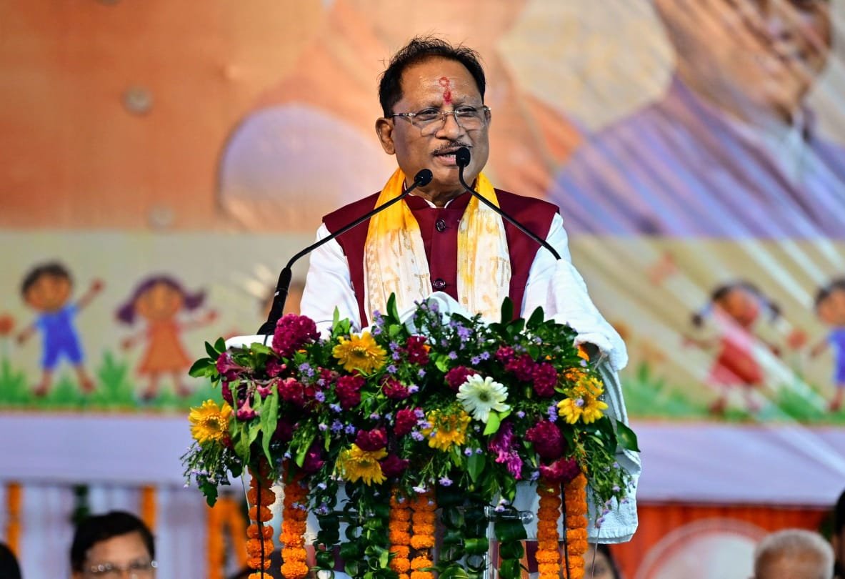 मदकू में CM साय ने दी 68.96 करोड़ के विकास कार्यों की सौगात, ट्रॉमा सेंटर और इको टूरिज्म सेंटर की घोषणा
