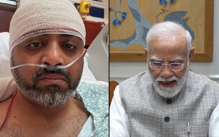 PM मोदी ने कैप्टन स्मित मछार से की वीडियो कॉल पर बात, बहादुरी की सराहना कर जल्द स्वस्थ होने की कामना की