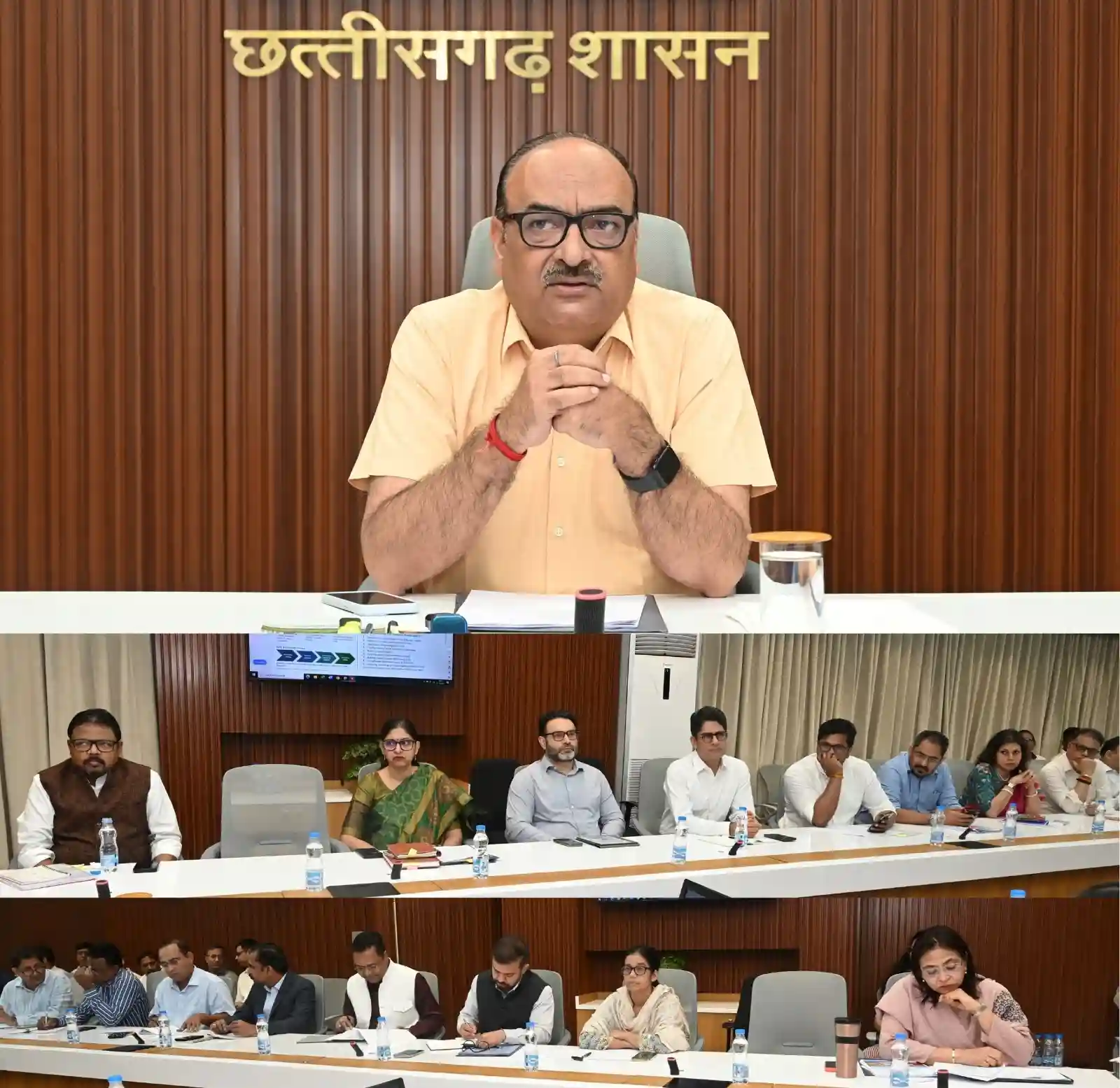 छत्तीसगढ़ में विकास कार्यों की समीक्षा, मुख्य सचिव विकासशील ने अधिकारियों को दिए सख्त निर्देश, योजनाओं और भर्ती प्रक्रिया में तेजी लाने पर जोर