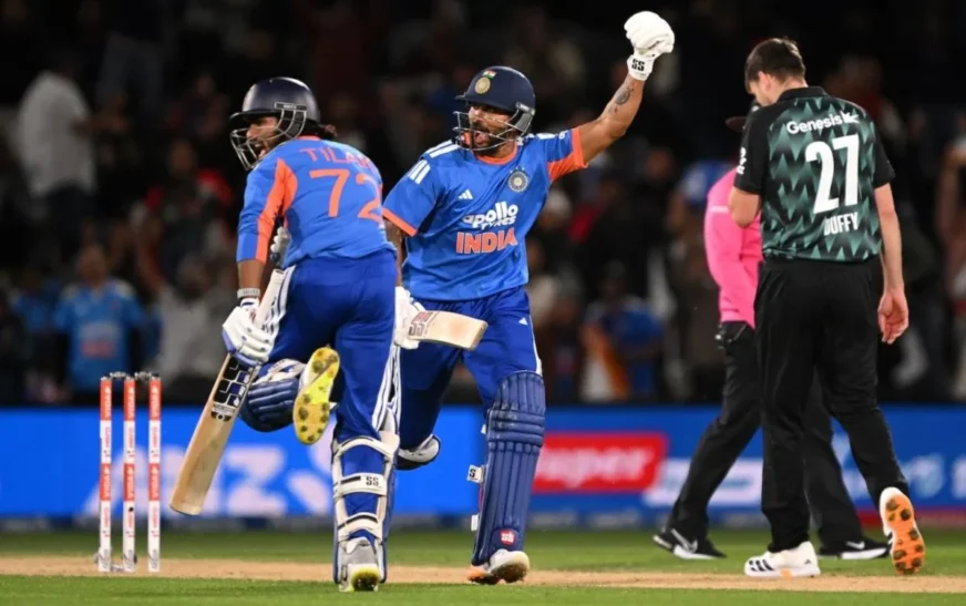 IND vs NZ 2nd T20I: भारत ने न्यूजीलैंड को 4 विकेट से हराया, तिलक वर्मा के नाबाद 51 रन से सीरीज में बनाई 2-0 की बढ़त