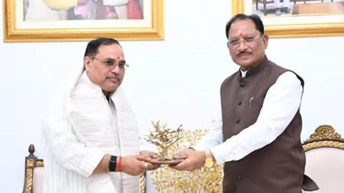 छत्तीसगढ़ भाजपा के नवनियुक्त महामंत्री कर्मवीर सिंह ने मुख्यमंत्री विष्णु देव साय से की मुलाकात, संगठनात्मक मुद्दों पर हुई चर्चा